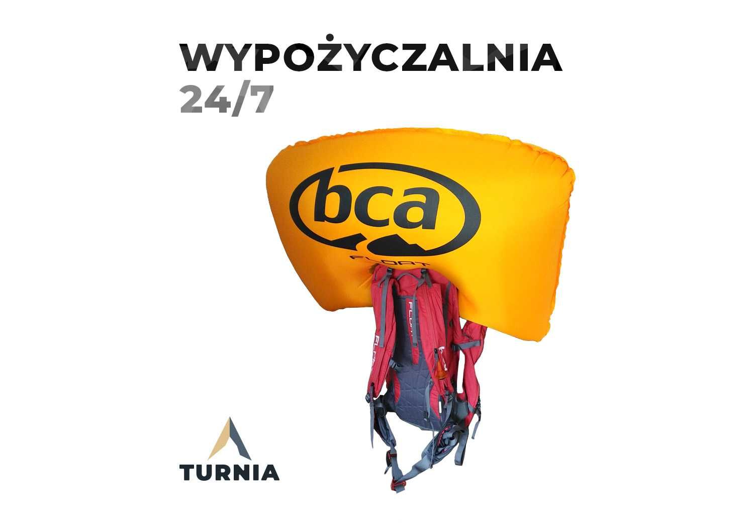 Wypożyczalnia - raki czekan raczki abc lawinowe kask uprząż lonża