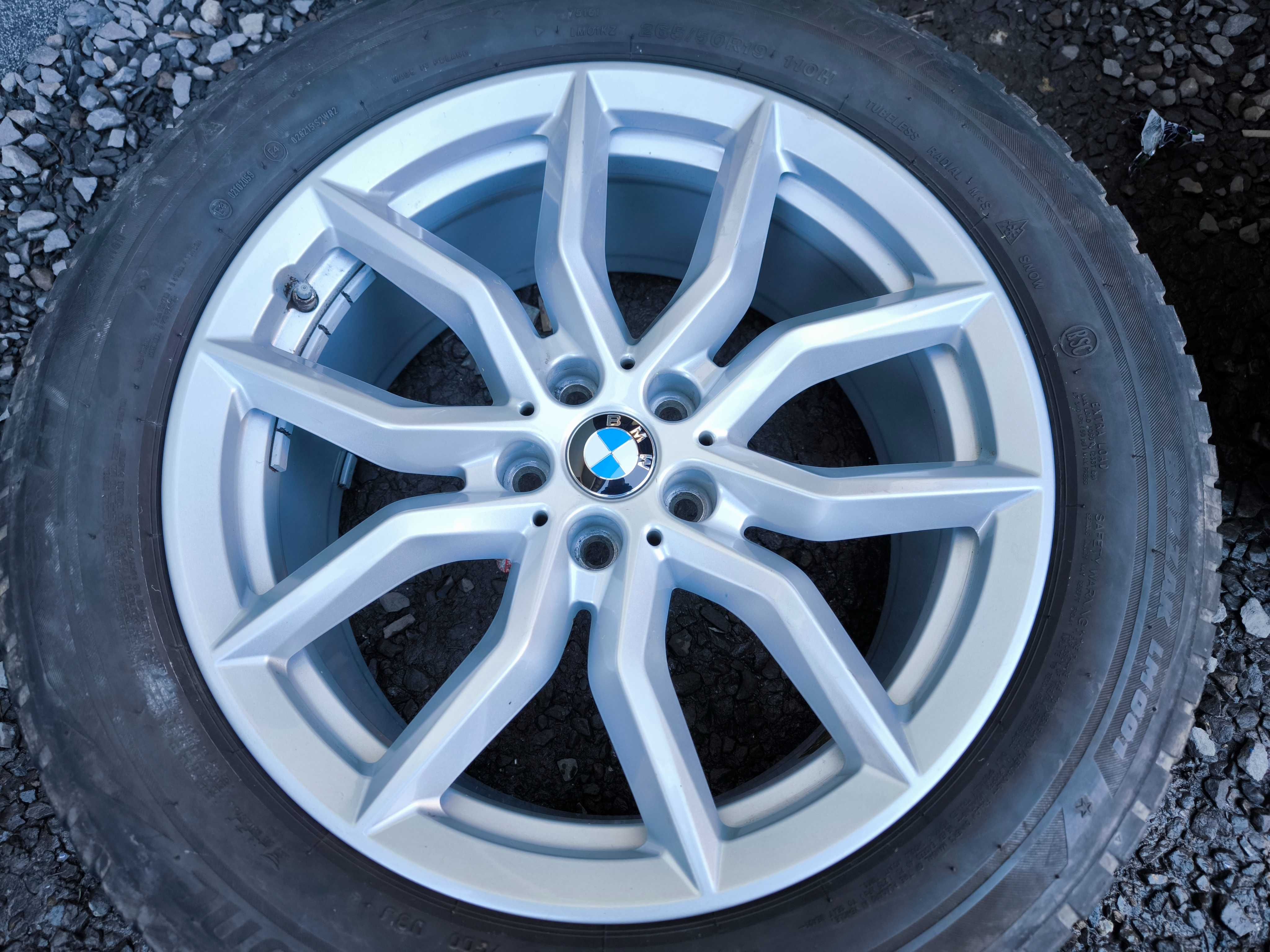 Koła BMW X5 G05 X6 G06 X3 G01 X4 G02 19 cali 5x112 ET38 Opony 265/50