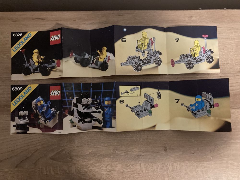 Lego instrukcje legoland space 6826 i 6809