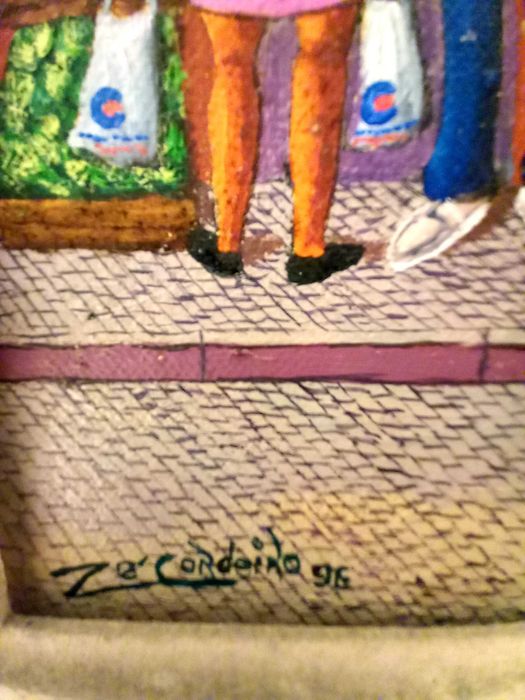 Pintura em tela "Zé Cordeiro"