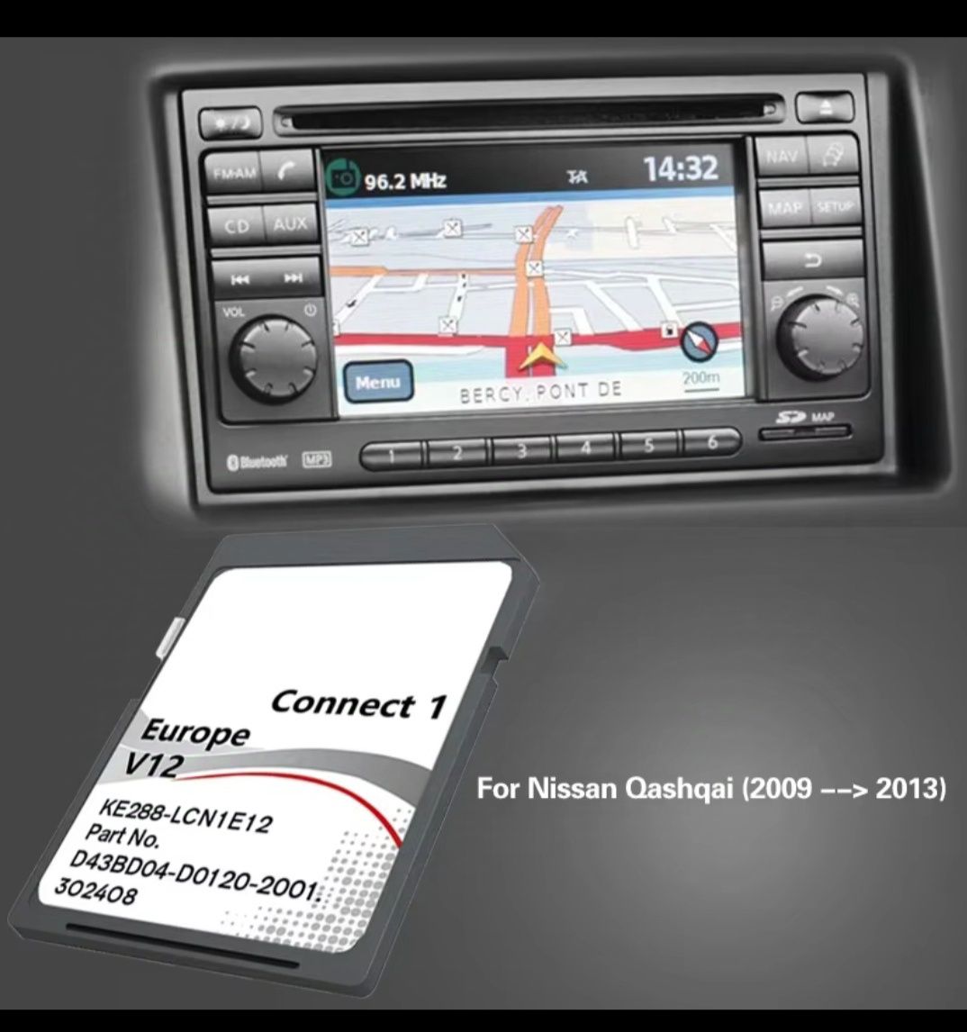 Mapy Nawigacja Nissan Connect v12 2022/2023 + polskie menu