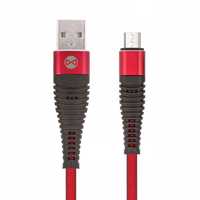 Kabel USB-microUSB typ B TelForceOne 1 m czerwony
