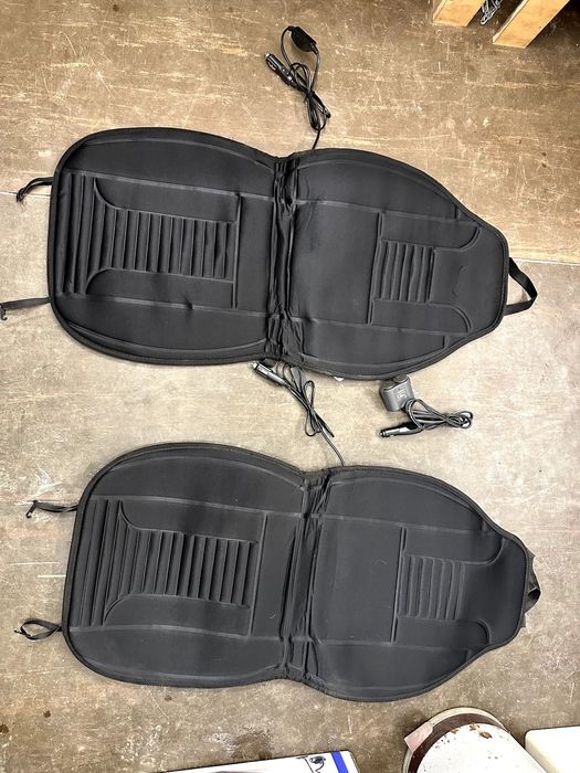 maty podgrzewane na fotele samochodowe pokrowce siedzenia grzane