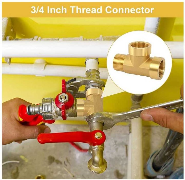 Trójnik mosiężny 3/4" AOROPS