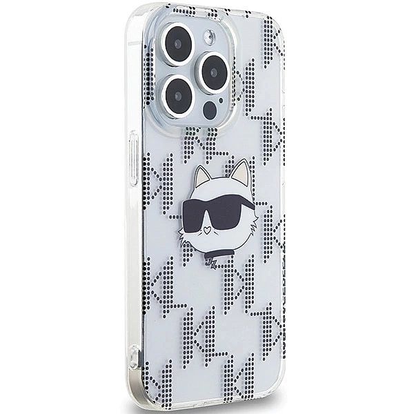 Etui Karl Lagerfeld Iml Choupette Head & Monogram na iPhone 15 Pro Max