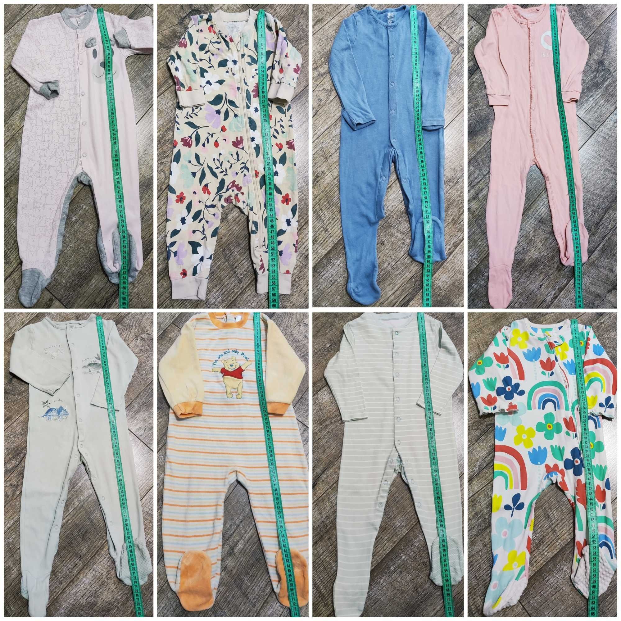 Человечки, слипы, F&F, Next, TU, Primark, р. 3-24мес., 62-92