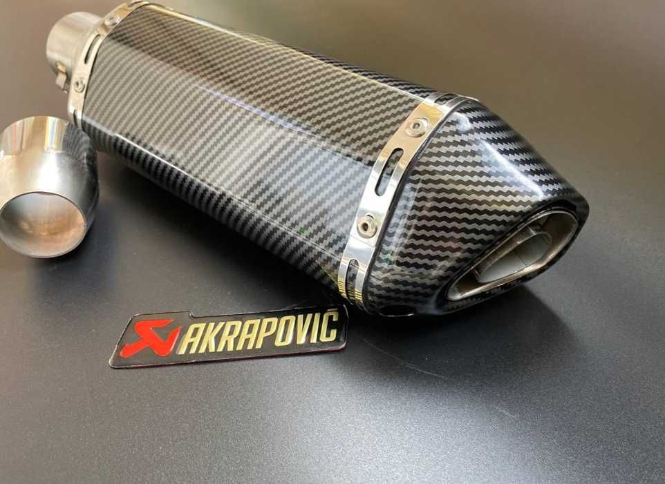 Вихлоп на мотоцикл Акрапович Прямоток