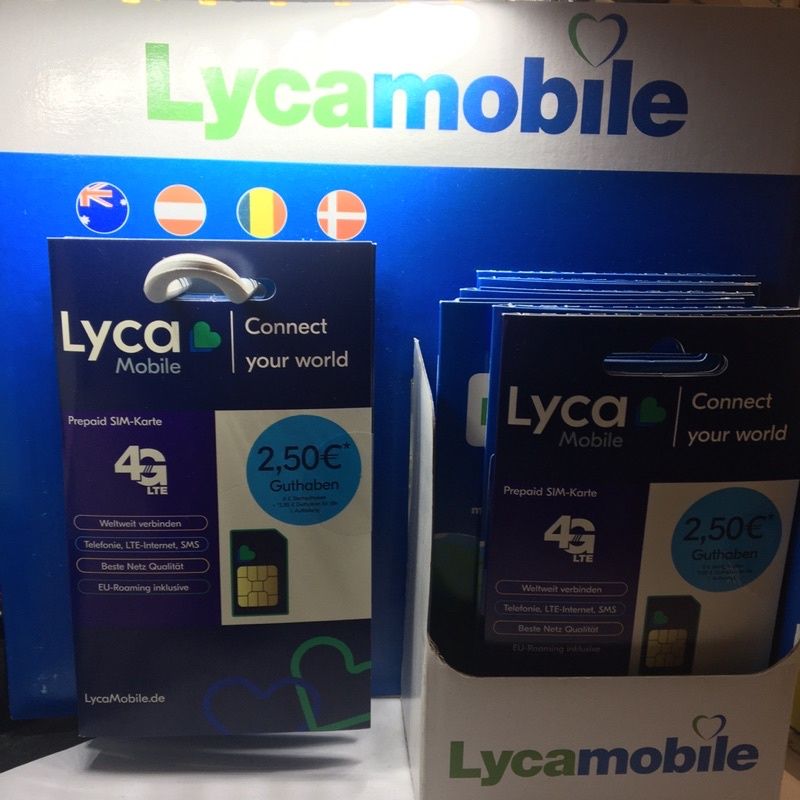 LycaMobile DE +49 Starter Niemcy SIM Card Prepaid