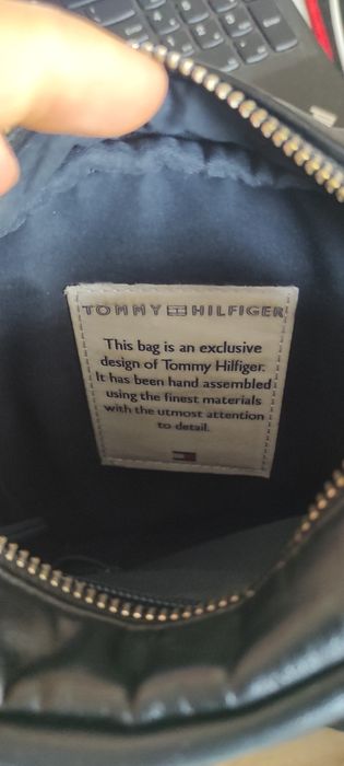 Сумка бананка Tommy Hilfiger оригінал сумка через пличе шкіряна томмі