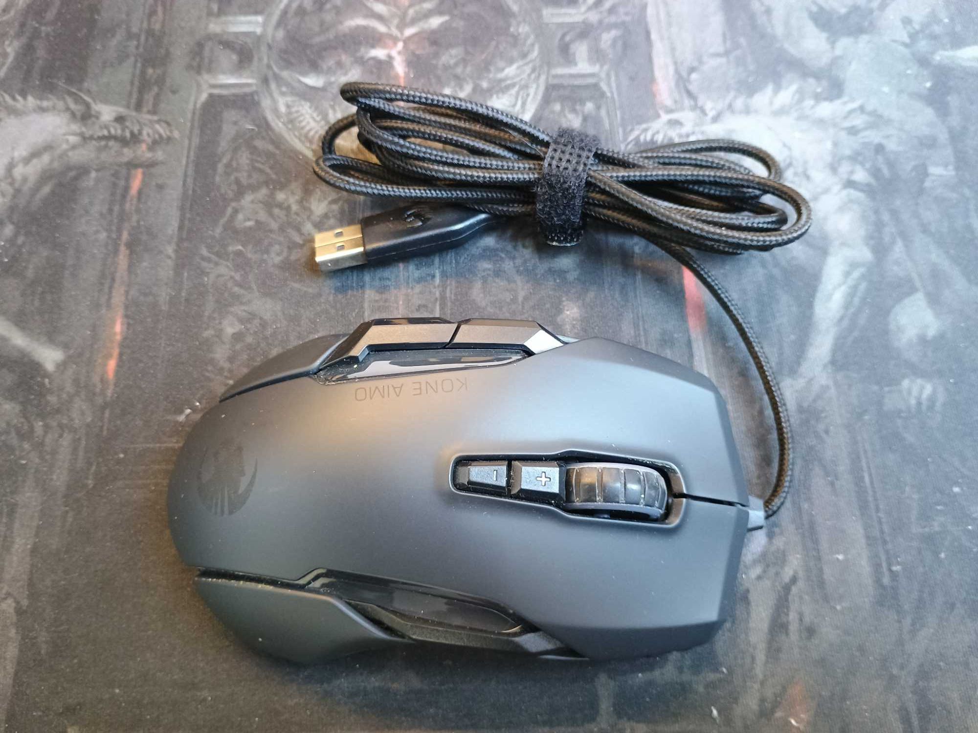 Myszki RAZER Deathadder CHROMA, Roccat KONE AIMO,