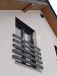 Balkony francuskie Aluminiowe Balustrady  Aluminium