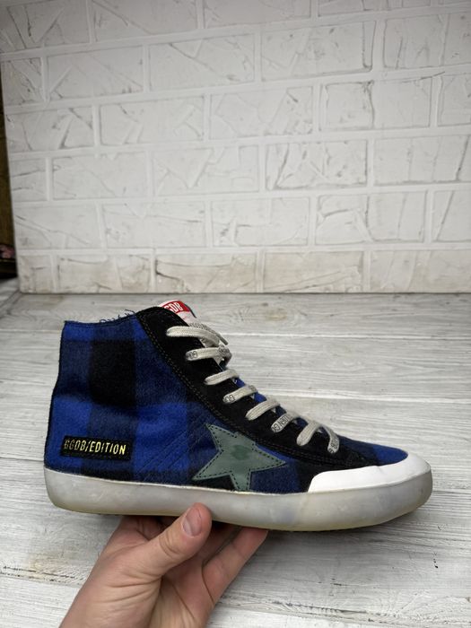 Модные высокие кеды golden goose