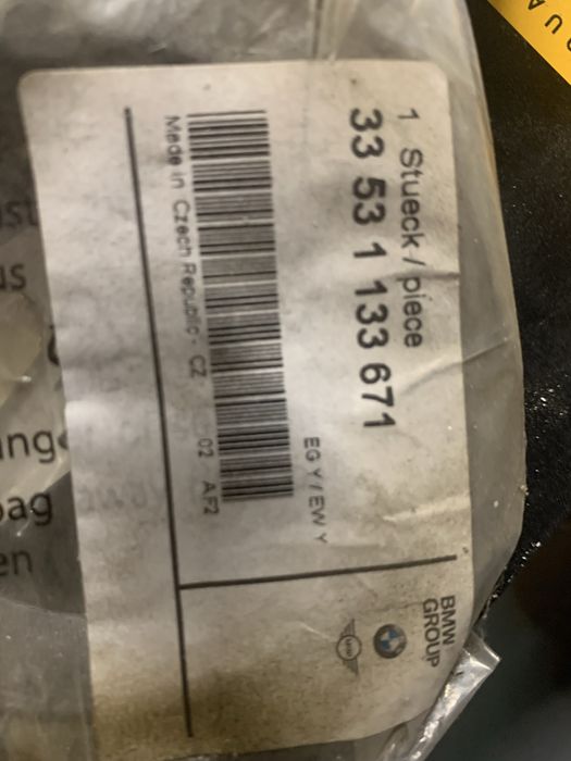 Проставка задніх пружин BMW E39 орігінал