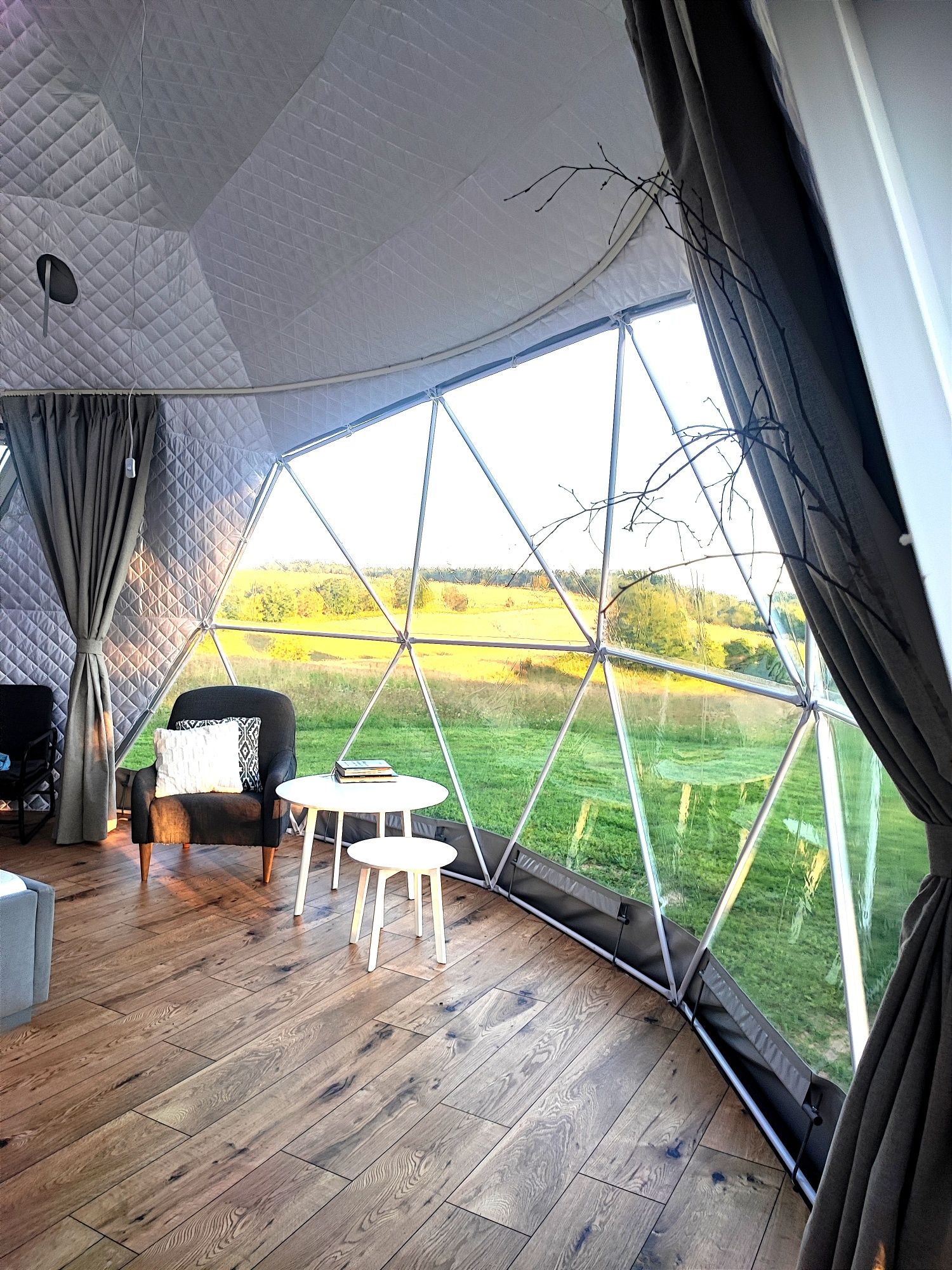 Jurta, Glamping, Namiot, Domek na Kaszubach, wakacje, Jacuzzi balia