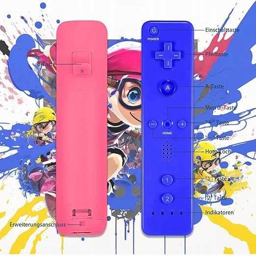 Nintendo Wii Remote Motion Plus 2 w KOMPLECIE - KOLOR DO WYBORU