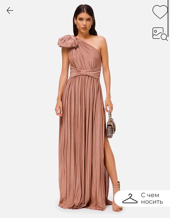 Довга вечірня сукня Elisabetta Franchi — елегантність і розкіш