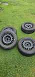 Opony zimowe z  felgami, 205/55/16, 5x112
