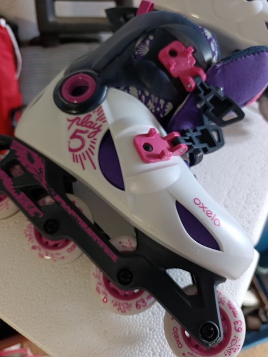 Patins em linha OXELO Decathlon 32 a 34