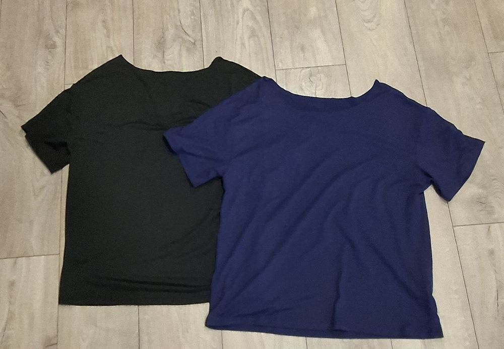 Koszulki oversize z asymetrycznym dekoltem