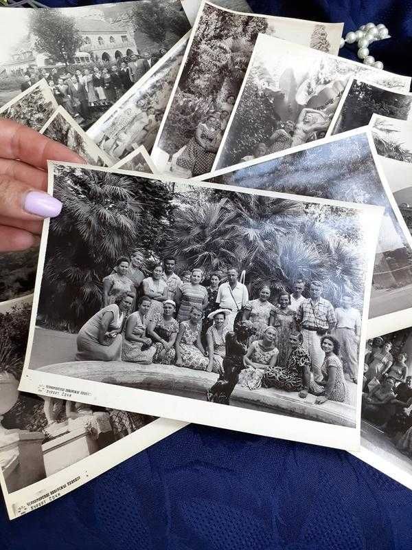 1950-е! Фотооткрытки винтаж отдых Сочи фото одного человека 14 штук