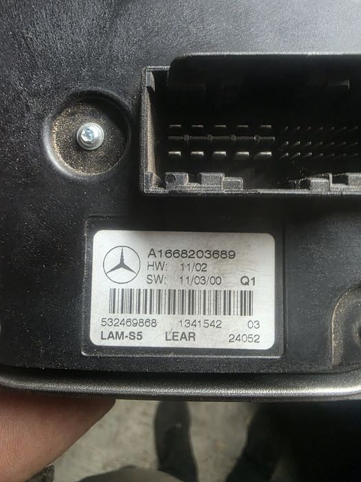 Moduł Przetwornica Lampy Świateł LED Mercedes W166 ML GLE W231 SL