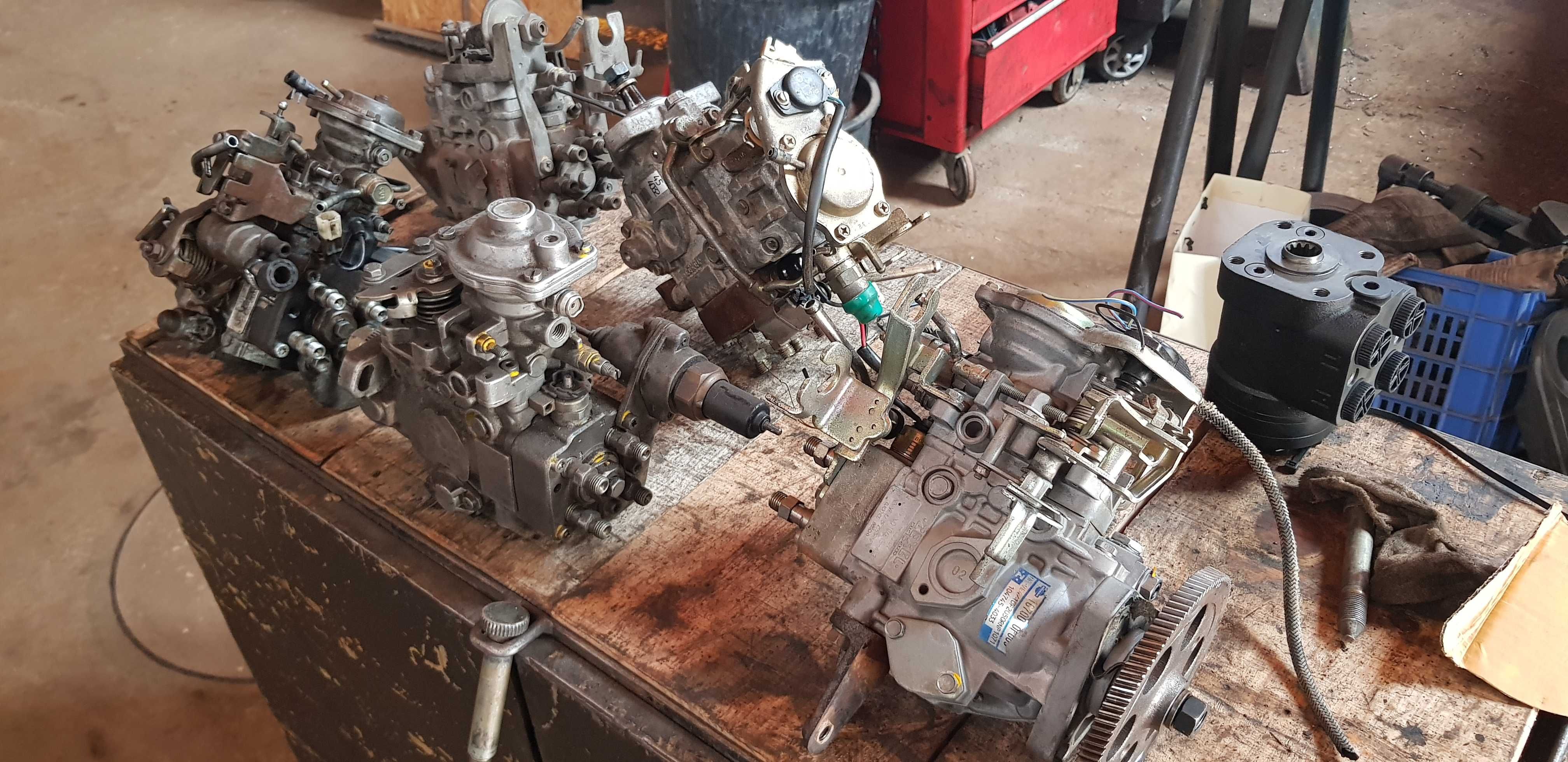 bomba injetora turbo e normal