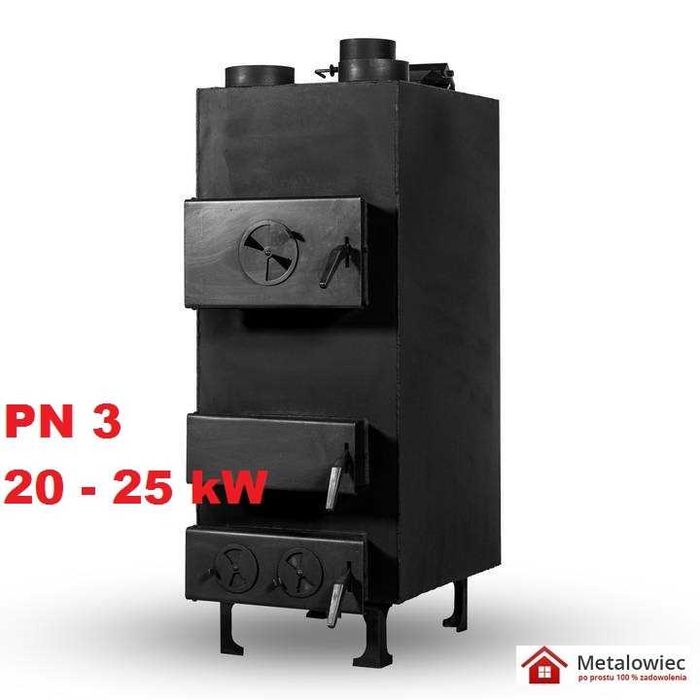 PIEC Nadmuchowy  25 kW PN3  Sterownik Wentylator z NADMUCHEM