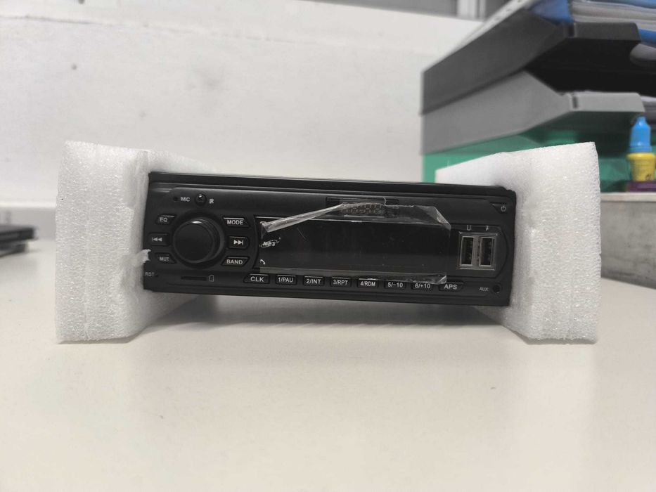 Rádio automotivo RDS Bluetooth viva-voz para carro