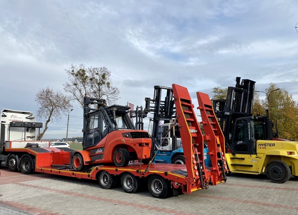 Wynajem wózka widłowego 20ton 25ton KALMAR / SMV Relokacje maszyn