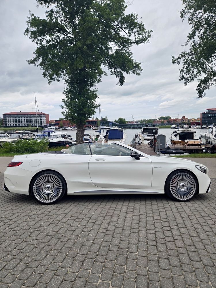 Mercedes-Benz Klasa S Mercedes S63 AMG Cabrio W222