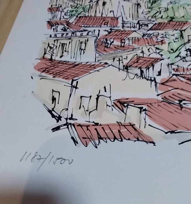 Serigrafia José Padua 31,5x22cm