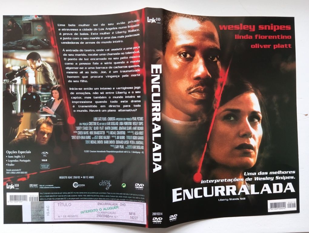 DVD original encurralada