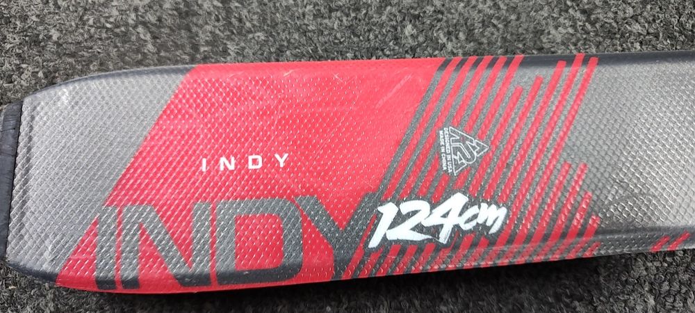 Świetne Narty 124 cm K2 INDY + MARKER 7.0 Junior