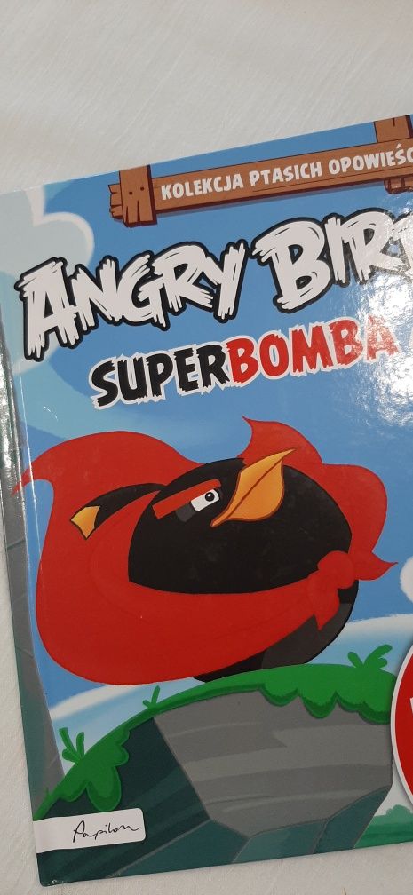 Zestaw Książka interaktywna i Angry Bird Red