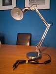 Candeeiro Ikea niquelado