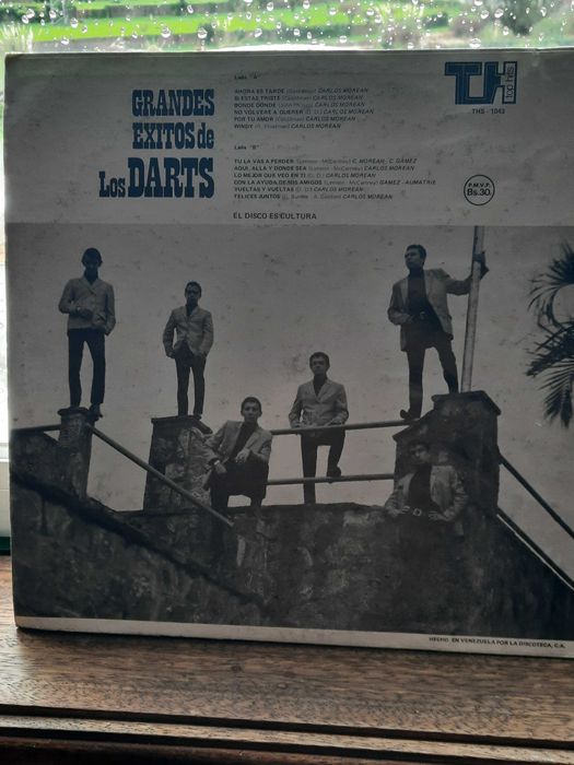 2 LPs Música Latina – Los Darts & Franco de Vita (vinil)
