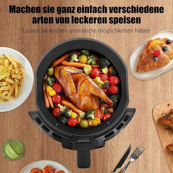 Frytkownica beztłuszczowa AirFryer 1000W, 2L