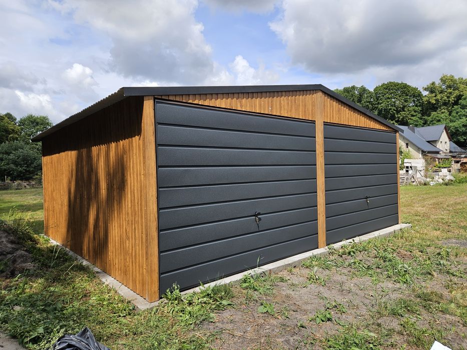 6x5 MAZ Garaze Blaszane Garaż Blaszany Blaszak Blaszaki Schowek