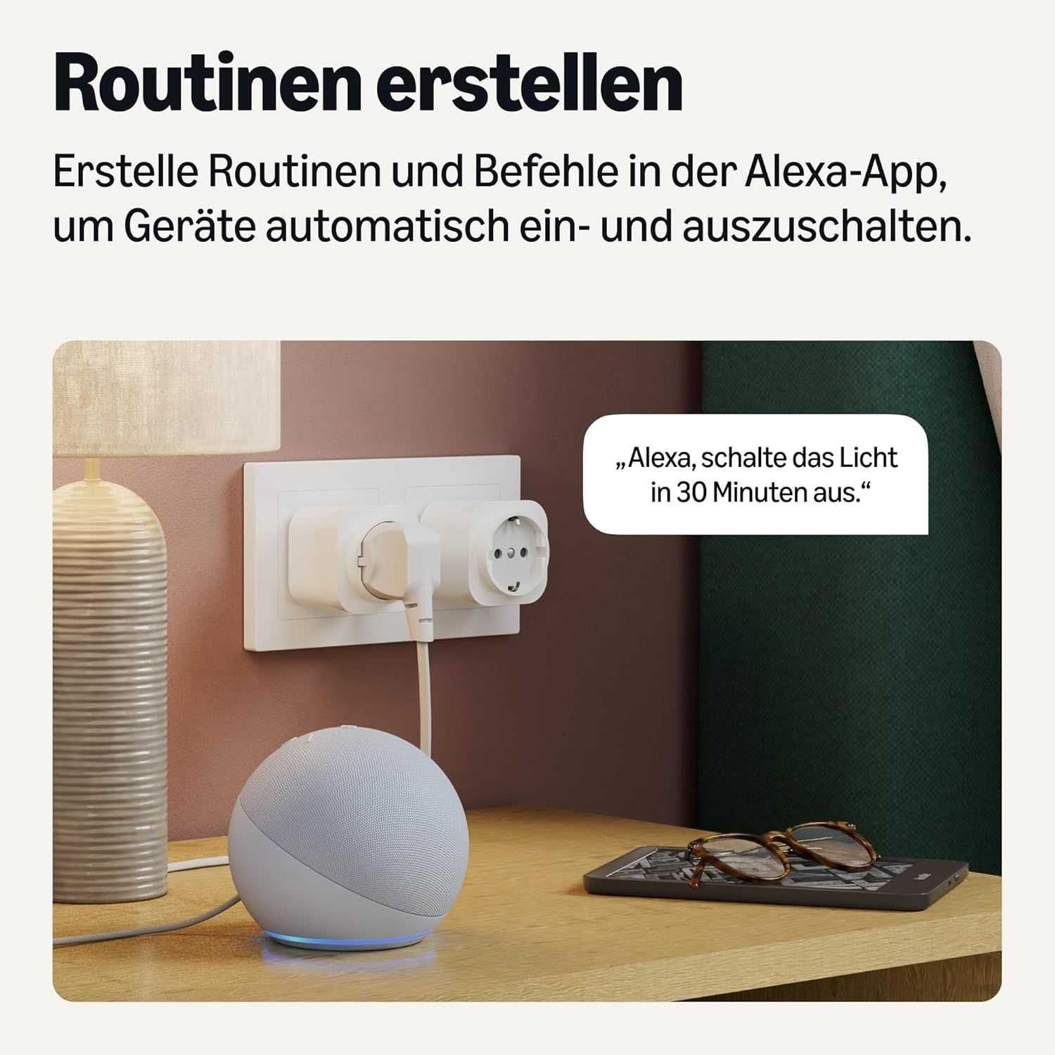 Розумна розетка Amazon Basics