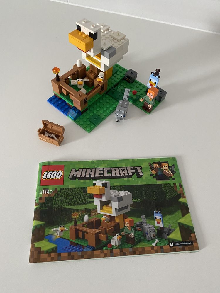 Lego Minecraft 21140 kura