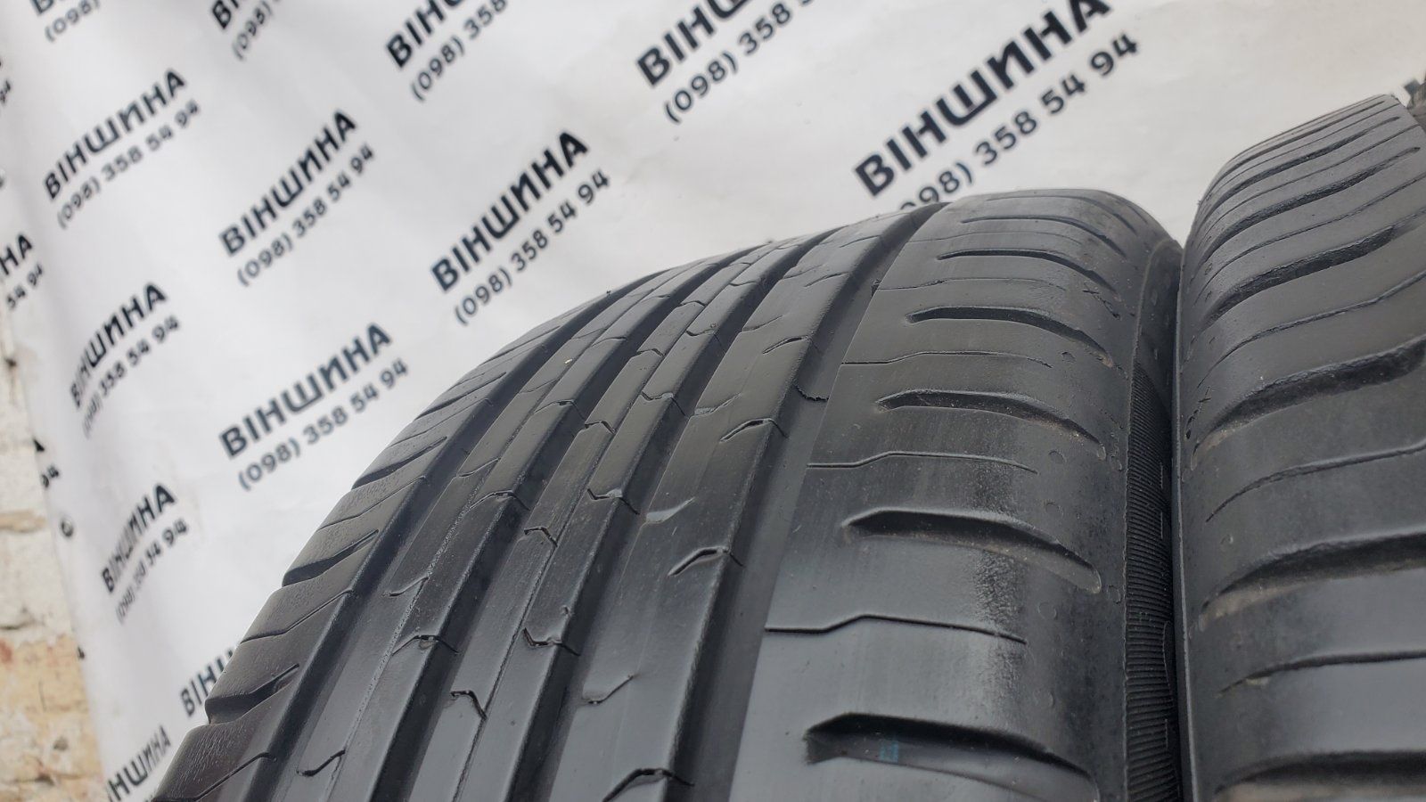 Шини 195/55 R 16 Continental ContiEcoContact 5. Пара. Колеса склад.