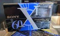 Новая коллекционная редкая аудиокассета SONY XI 60 Made in Japan Идеал