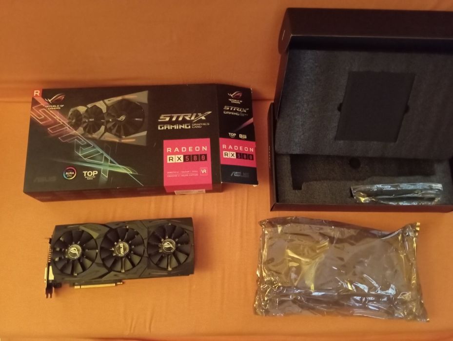 Placa gráfica rx 580