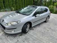 Peugeot 407 Sw 2.0 HDi, panoramiczny szklany dach