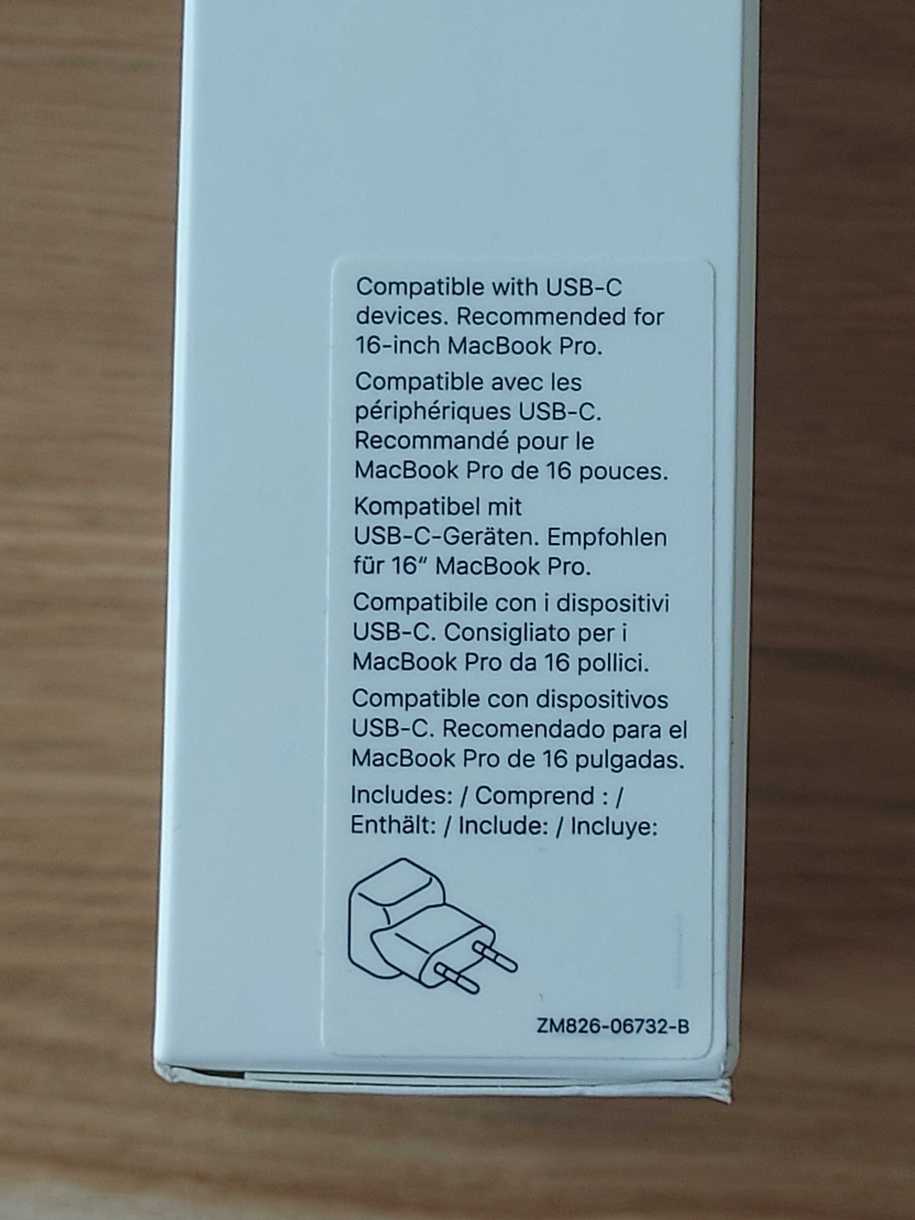 Ładowarka Apple USB-C 96W MacBook Pro nowa oryginalna MX0J2ZM/A