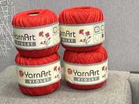 Пряжа Violet (YarnArt)  красная (200 гр)