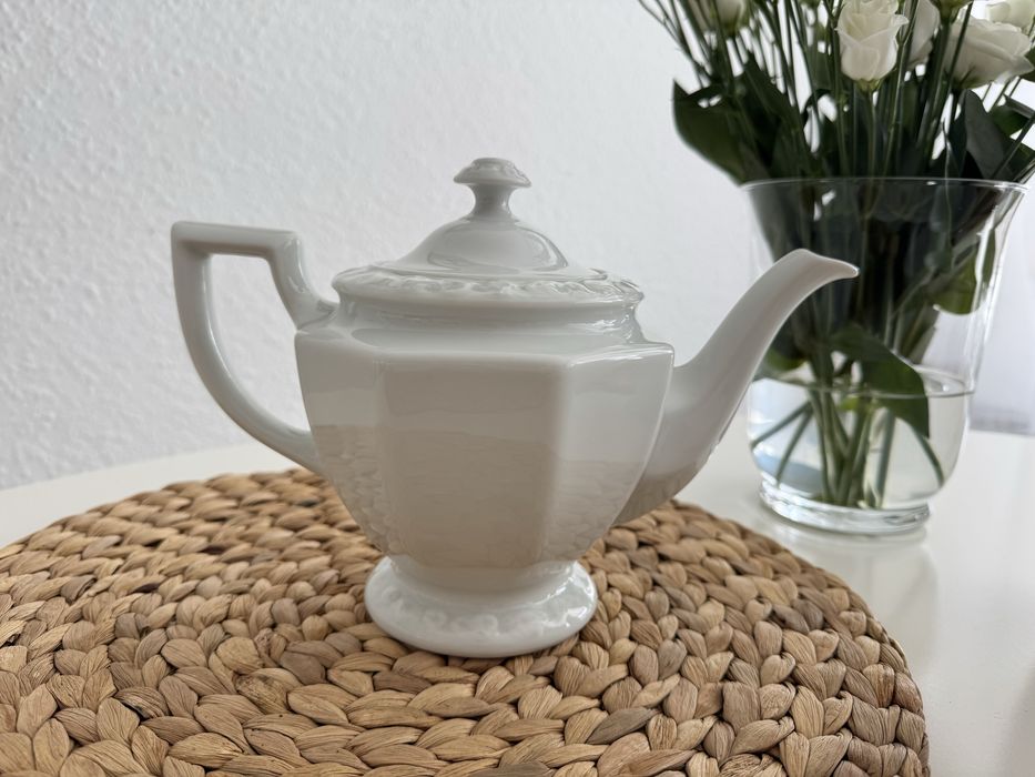 Dzbanek imbryk do herbaty Rosenthal Biała Maria