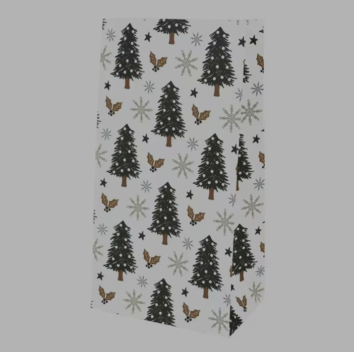 Новорічні подарункові пакети упаковка ялинка