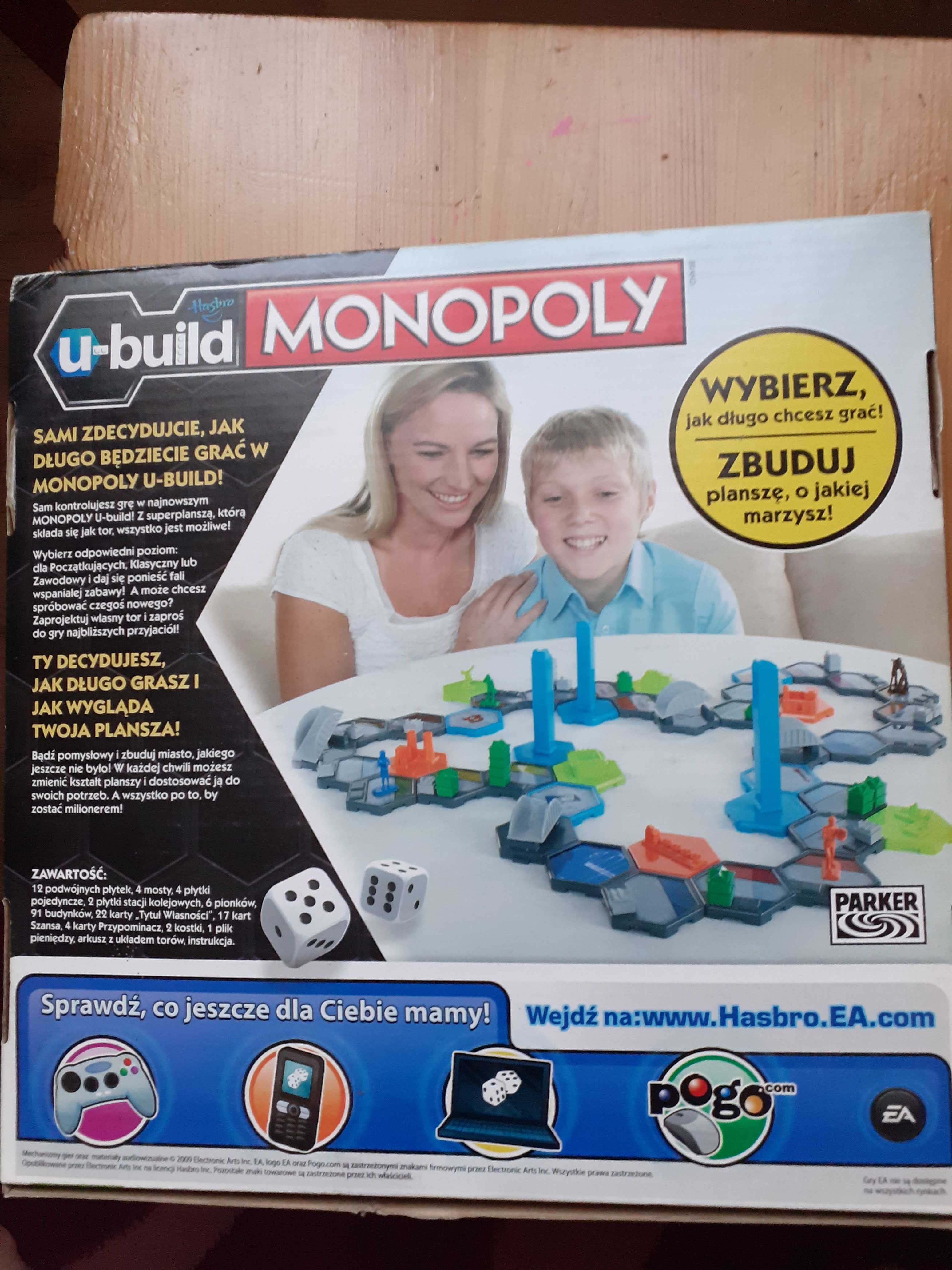 Gra planszowa Hasbro Monopoly U-Build