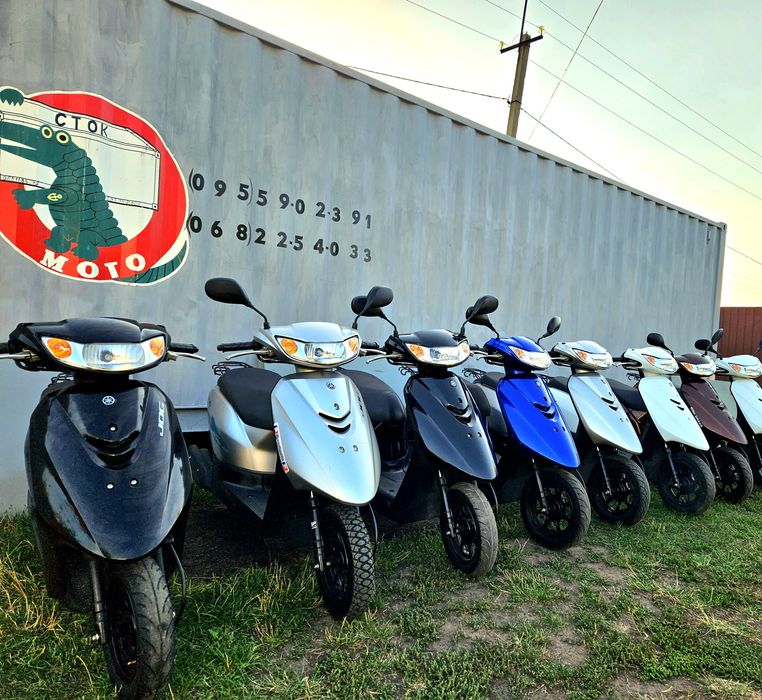 Ямаха джог 36 ВИБІР Yamaha Jog стокмото мопед скутер без пробігу jog39